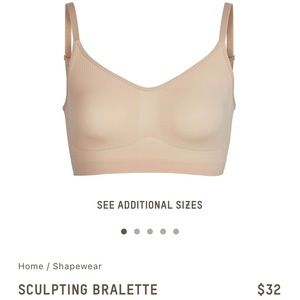 Skims sculpting bralette